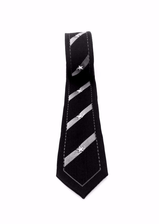 Accessory - Striped Stud Tie