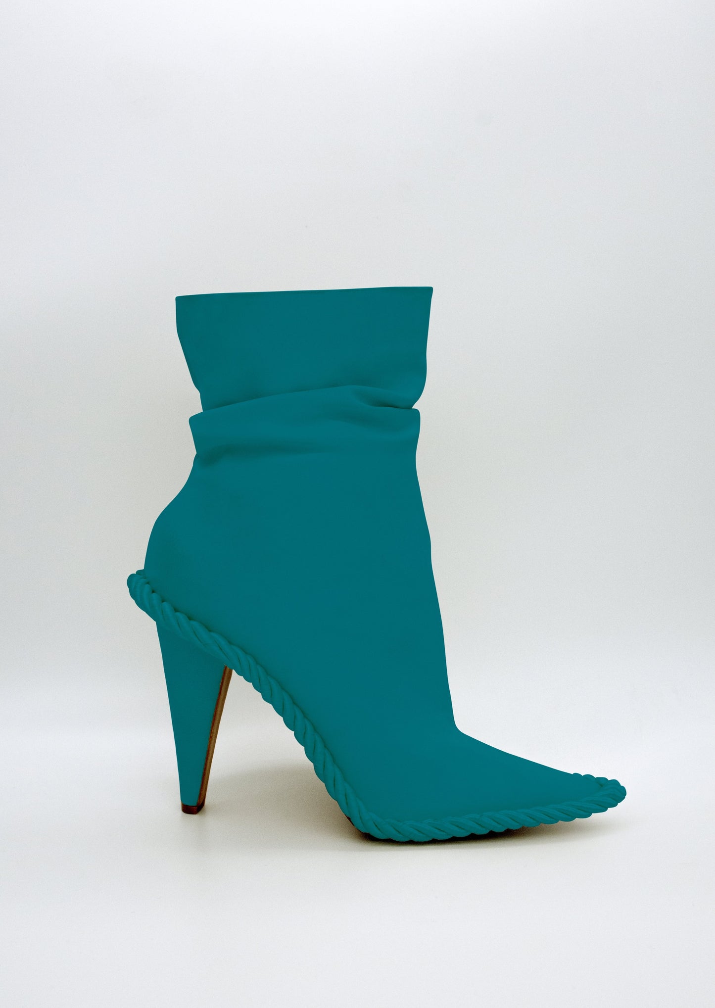 Victor dE Souza Retoricale Cable Boot in Teal