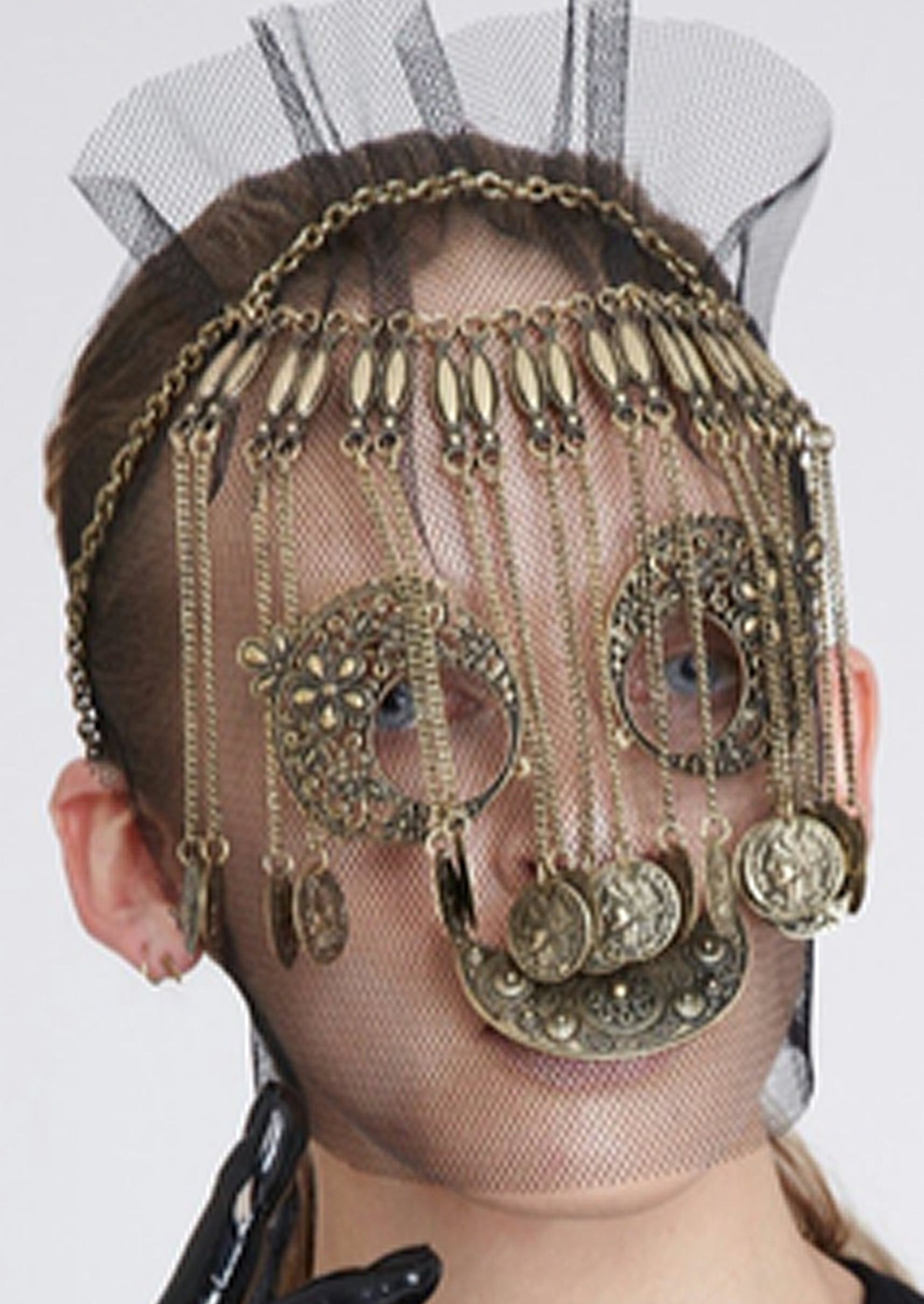 Victor dE Souza Head Mask in Risque